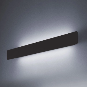 Czarny podłużny prostokątny płaski kinkiet Kinkiet Vivida International 0005.10.NE Line LED 24W 3000K 75cm
