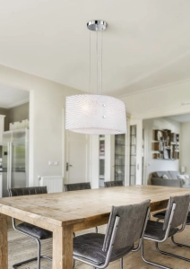 Lampa wisząca Trio 312200200 Elisa 2xE27 40cm Chrom