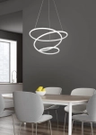 Lampa wisząca nowoczesna zawijana serpentyna biała RL R37051131 Bologna LED 36W 4000K