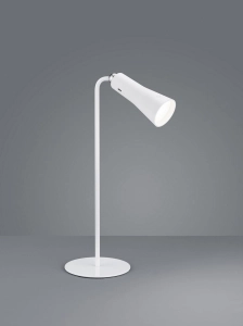 Lampa biurkowa nocna nowoczesna minimalistyczna reflektorek ze ściemniaczem biała RL R52121131 Maxi LED 2W 3000K 36cm