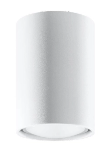 Biała lampa sufitowa tuba walec 6/10cm Sollux Lighting SL.0996 Lagos GU10