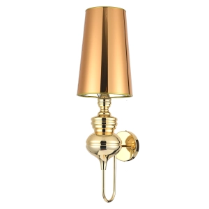 Złota lampa ścienna kinkiet Step Into Design MB-8046-25 gold Queen E27