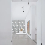 Czarna lampa ścienna kinkiet podwieszany na ścianie i suficie Step Into Design XT004P Linea-1 Wall  G9