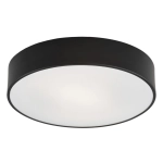 Czarny okrągły plafon lampa sufitowa 25cm Argon 3569 Darling LED 21W 3000K
