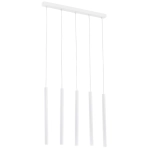 Lampa wisząca smukłe walce na listwie Argon 2062 Etna LED 5x4W 3000K biały