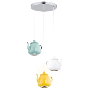 Lampa wisząca czajniki Argon 1326 Jamajka 3xGU10