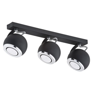 Lampa sufitowa punktowa spot Argon 1263 Kos 3xGU10 48cm czarny
