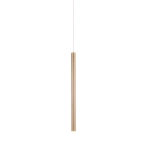 Lampa wisząca smukła miedziana szczotkowana tuleja 45cm x 2,5cm MaxLight P0458 Organic LED 1W 3000K