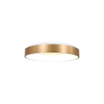 Złota okrągła lampa sufitowa plafon Steinhauer 3086GO Ringlede LED 30W 3000K 30cm