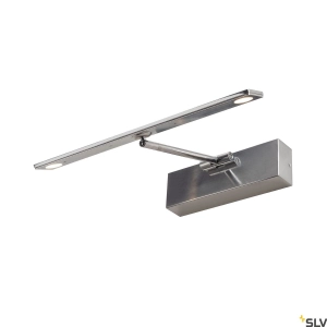 Chromowana regulowana lampa ścienna nad obraz SLV 1002961 Retrato LED 11W 3000K CRI90 30cm