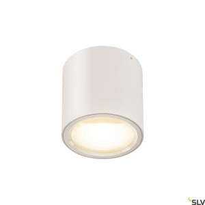 Biała lampa sufitowa spot tuba SLV 1004667 Oculus LED 11W 2000-3000K CRI90 100stopni ściemnialna fazowo