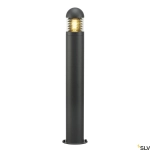 Antracytowy zewnętrzny słupek oświetleniowy SLV 231475 Sitra E27 IP54 90cm
