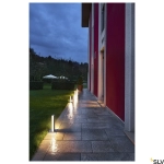 Antracytowa lampa zewnętrzna do oświetlania ścieżek SLV 232175 H-Pol LED 18W 3000K IP65 36cm