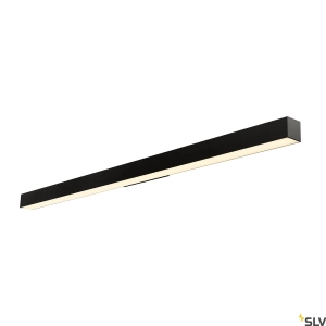 Czarny podłużny kinkiet ledowy SLV 1000669 Q-Line 45W 3000K 110stopni 142,5cm