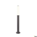 Antracytowy słupek oświetleniowy zewnętrzny SLV 1000682 Aponi LED 6,3W 3000K IP65 90cm ściemnialny fazowo