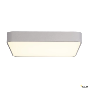 Szary kwadratowy zaoblony plafon SLV 1000727 Medo LED 39W 3000K 60cm ściemnialny 1-10V