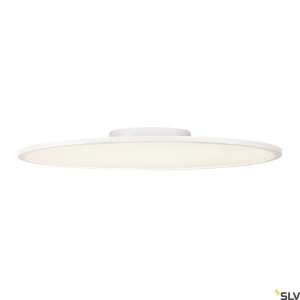 Biały okrągły płaski plafon ledowy SLV 1000783 Panel LED 42W 3000K 60cm ściemnialny fazowo