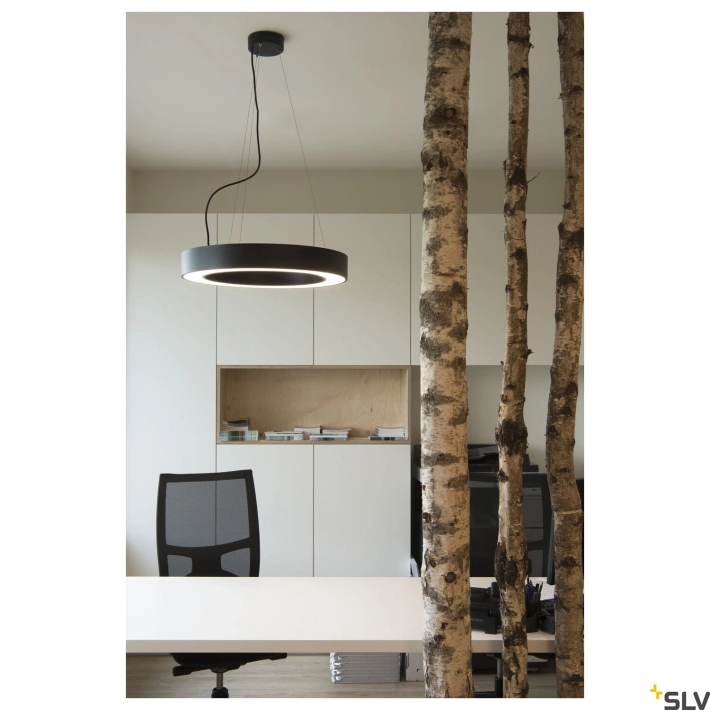 Lampa SLV Medo Ring 60 133840 czarny - c9b27906cfc2860443c8de2930a67b77