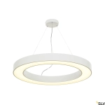 Biała lampa wisząca gruba ledowa obręcz SLV 133851 Medo Ring LED 56W 3000K 90cm