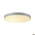 Duży okrągły szary plafon ledowy SLV 135174 Meto LED 109W 3000K 90cm