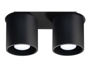 Orbis Plafon Sollux Lighting SL.0054 26cm czarny