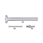 System linkowy wspornik sufitowy 1 para, chrom, fi16mm Paulmann PL17806