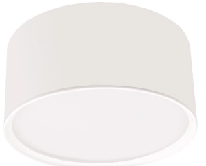 Plafon lampa ścienna walec tuba okrągła biała Light Prestige LP-6331/1SM Kendal LED 6W 3000K 9cm