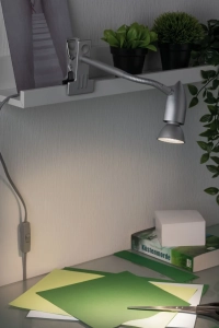 Lampa z klipsem GESA GU10 max.35W 230V chrom matowy Paulmann PL95425