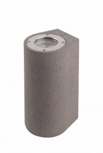 Lampa ogrodowa ścienna kinkiet elewacyjny tubka podłużna aluminium Mantra 7181 Levi GU10 18cm
