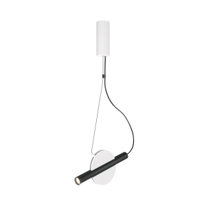 Lampa Wisząca Designerska Maytoni MOD150PL-L5W3K Enigma LED 5W 3000K 30cm x 220cm czarny