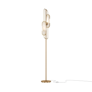 Lampa stojąca Podłogowa Maytoni MOD099FL-02G 2xG9 161cm x 22cm złoty