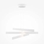 Lampa Wisząca Trzy Listwy Maytoni MOD163PL-L38W4K1 Origami LED 46W 2300LM 4000K 80cm x 120cm biały