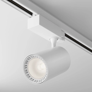 Biały reflektor na szynoprzewód 3-fazowy Maytoni TR029-3-20W4K-S-W Vuoro LED 20W 1600LM 4000K CRI90 24stopnie
