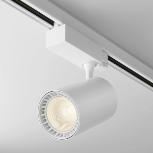 Biały reflektor na szynoprzewód 3-fazowy Maytoni TR029-3-26W3K-S-W Vuoro LED 26W 2690LM 3000K CRI90 24stopnie