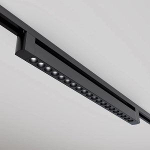 Czarny reflektor na szynoprzewód 1-fazowy Maytoni TR010-1-22W4K-M-B-DE Points LED 20W 1500LM 4000K CRI90 36stopni 60cm