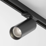 Czarny reflektor na szynoprzewód 1-fazowy Maytoni TR021-1-12B4K-W-B Focus LED 12W 900LM 4000K 50stopni
