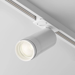 Biały reflektor na szynoprzewód 1-fazowy Maytoni TR021-1-12B3K-Z-D-W Focus Zoom LED 12W 900LM 3000K CRI90
