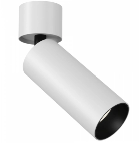 Lampa Sufitowa Punktowa Regulowana Maytoni C055CL-L12W3K-W-W Focus LED 12W 3000K CRI90 50stopni 16cm x 5,2cm biały czarny