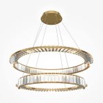 Lampa Wisząca Kryształowy Żyrandol Maytoni P097PL-L90G4K Krone LED 90W 6000LM 4000K 100cm x 150cm złoty