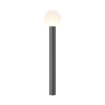 Lampa zewnętrzna stojąca słupek ogrodowy Maytoni O598FL-01GR Bold E27 IP54 80cm x 20cm szary