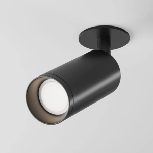 Lampa sufitowa Podtynkowa Punktowa z reflektorem Maytoni C018CL-01B Focus GU10 13x6x19,2cm czarny