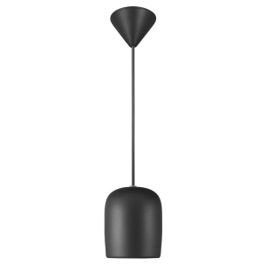 Czarna lampa wisząca Nordlux 2213073003 Notti 10 E27 10cm x 200cm