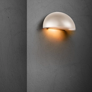 Zewnętrzna lampa ścienna kinkiet na elewację Nordlux 21751008 Scorpius Maxi E27 IP33 piaskowy