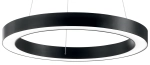 Lampa wisząca czarna obręcz Ideal Lux 222110 Oracle LED 35W 3300LM 3000K 70cm x 120cm