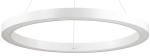 Lampa wisząca biała obręcz Ideal Lux 211381 Oracle LED 35W 3300LM 3000K 70cm x 120cm