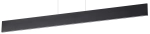 Lampa wisząca czarna listwa 102cm Ideal Lux 173245 Desk LED 32W 3000K 2100LM