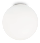 Biała lampa sufitowa szklana kula Ideal Lux 059839 Mapa E27 40cm x 39cm