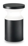 Czarna aluminiowa niska zewnętrzna lampa stojąca słupek ogrodowy Ideal Lux 186979 Torre E27 IP44 22cm