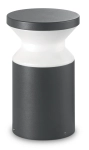 Antracytowa aluminiowa niska zewnętrzna lampa stojąca słupek ogrodowy Ideal Lux 158891 Torre E27 IP44 22cm