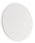 Biała płaska lampa ścienna okrągły kinkiet Ideal Lux 195704 Cover LED 9,5W 830LM 3000K 15cm